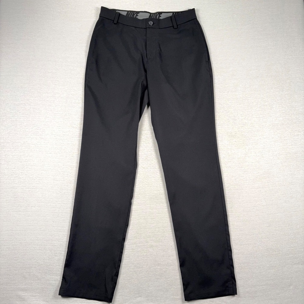Nike Flex Core Golf Pants Mens Size 30x32 Black Polyester Spandex Standard Fit